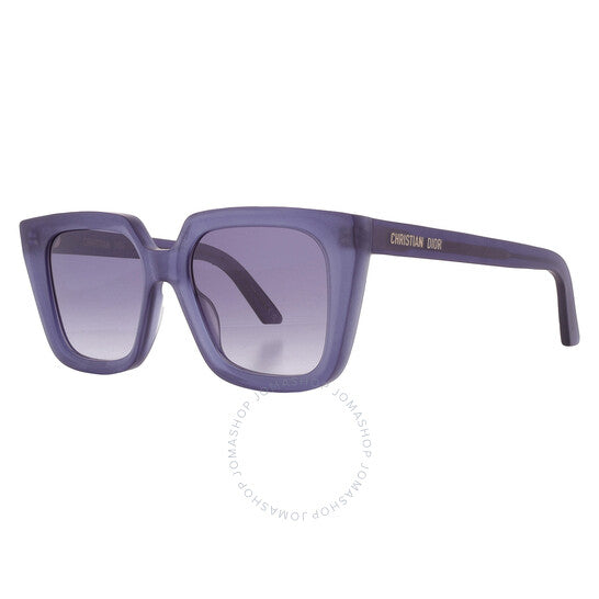 Dior, DIORMIDNIGHT S1I Blue Gradient Square Ladies Sunglasses