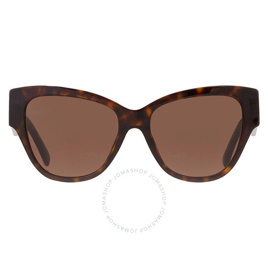 Dolce & Gabbana, Dark Brown Butterfly Ladies Sunglasses