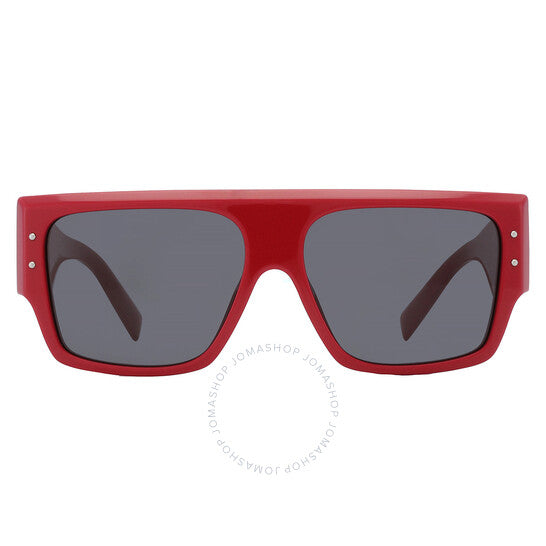 Dolce & Gabbana, Dark Grey Browline Ladies Sunglasses