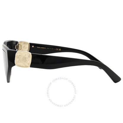 Dolce & Gabbana, Dark Grey Cat Eye Ladies Sunglasses