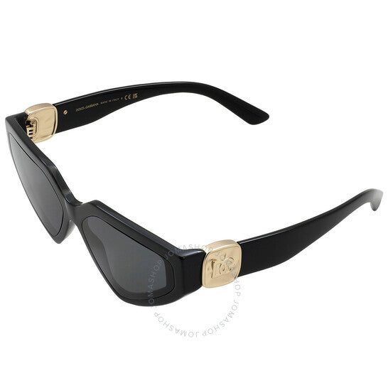 Dolce & Gabbana, Dark Grey Cat Eye Ladies Sunglasses
