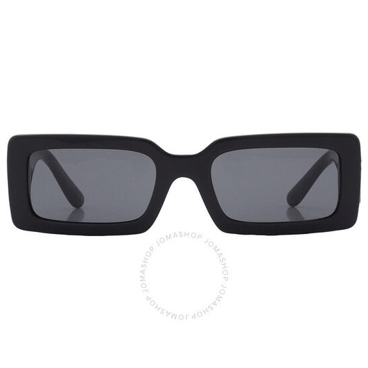 Dolce & Gabbana, Dark Grey Rectangular Ladies Sunglasses