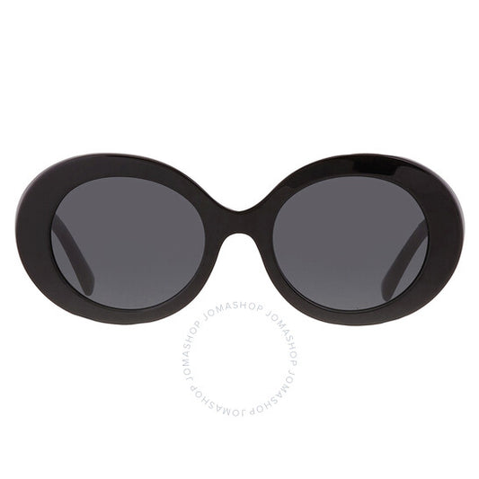 Dolce & Gabbana, Darkj Grey Oval Ladies Sunglasses