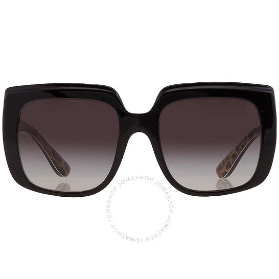 نظارات شمسية نسائية مربعة رمادية متدرجة من دولتشي آند غابانا