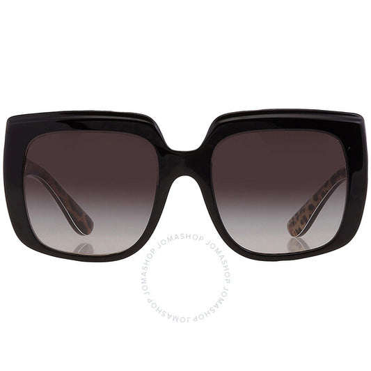 نظارات شمسية نسائية مربعة رمادية متدرجة من دولتشي آند غابانا