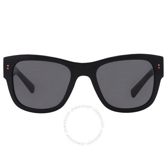 نظارات شمسية رجالية مربعة رمادية من دولتشي آند غابانا