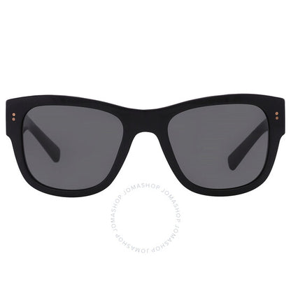 نظارات شمسية رجالية مربعة رمادية من دولتشي آند غابانا