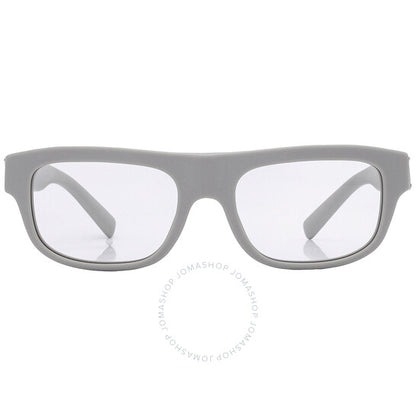 نظارة شمسية دولتشي آند غابانا، مستطيلة فوتوكروماتيكية للرجال، لون بني فاتح