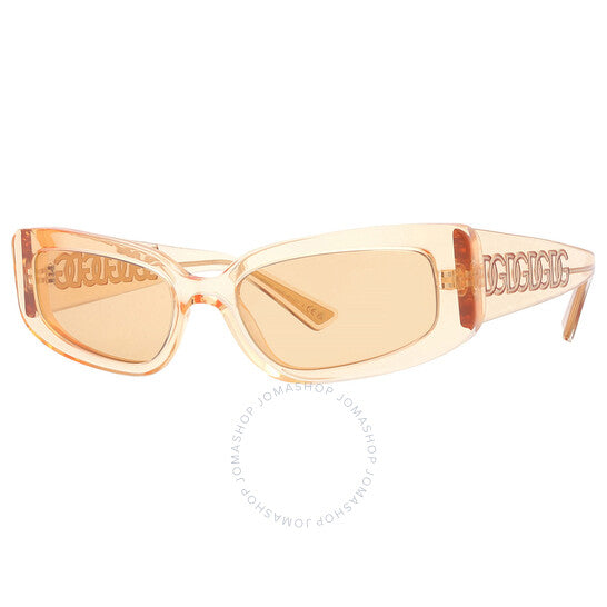 Dolce & Gabbana, Light Orange Cat Eye Ladies Sunglasses