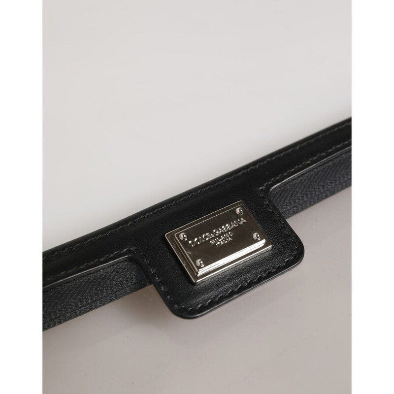 Transparent PVC Logo Plaque Clutch Bag