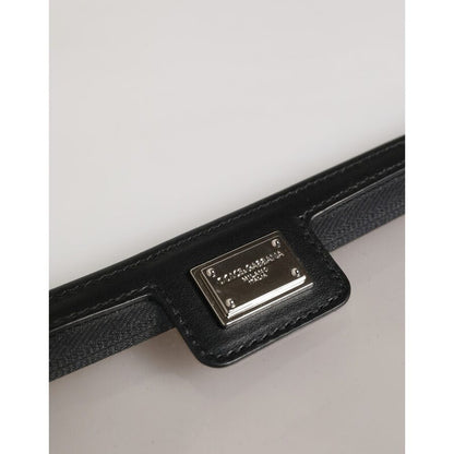 Transparent PVC Logo Plaque Clutch Bag