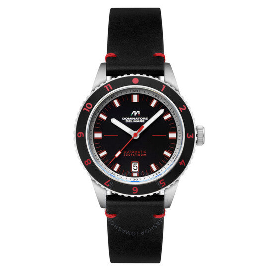Dominatore Del Mare, Tropea Black Dial Men's Watch