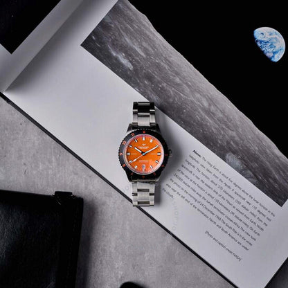 Dominatore Del Mare, Tropea Orange Dial Men's Watch