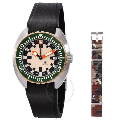 Doxa, Army Automatic Men's Beige Dial Watch