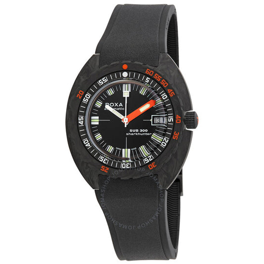 Doxa, SUB 300 Sharkhunter Automatic Black Dial Men's Watch