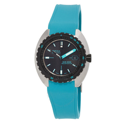 Doxa, SUB 300Ã Aquamarine Automatic Black Dial Men's Watch