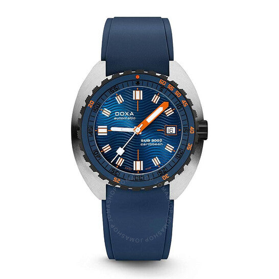 Doxa, SUB 300Ã Caribbean Automatic Blue Dial Men's Watch