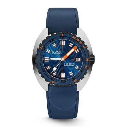 Doxa, SUB 300Ã Caribbean Automatic Blue Dial Men's Watch