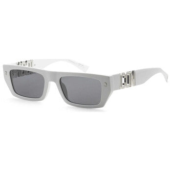 Grey Rectangular Men's Sunglasses