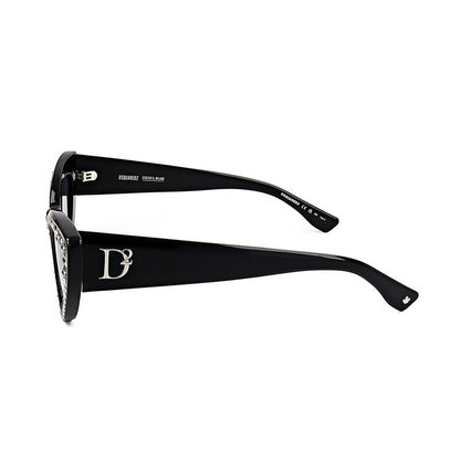 Ladies Black Cat Eye Sunglasses