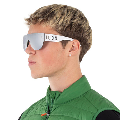 Silver Shield Men's Sunglasses
