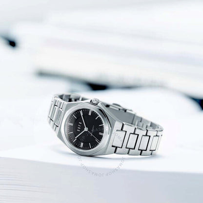 دوفا، ساعة نسائية Wachsmann بمينا أسود