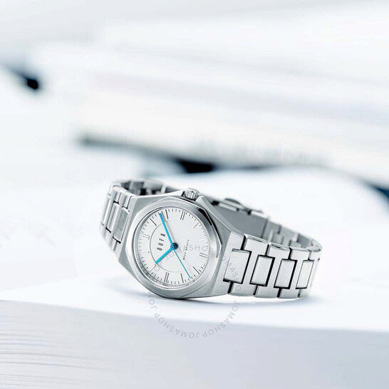 دوفا، ساعة نسائية Wachsmann بمينا أبيض