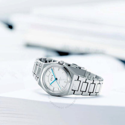 دوفا، ساعة نسائية Wachsmann بمينا أبيض