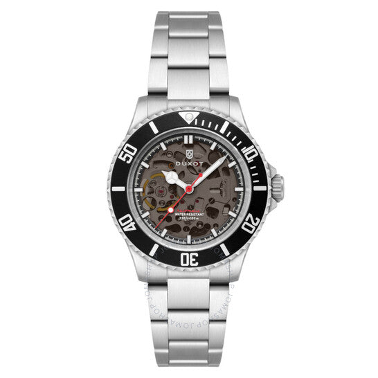 ساعة دوكسوت أتلانتيكا أوتوماتيكية للرجال بمينا أسود