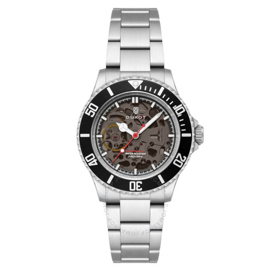 ساعة دوكسوت أتلانتيكا أوتوماتيكية للرجال بمينا أسود