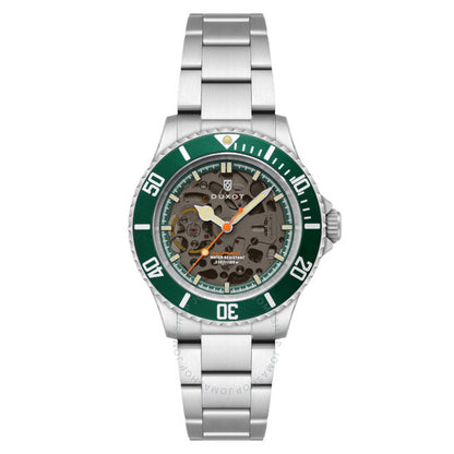 ساعة دوكسوت أتلانتيكا أوتوماتيكية للرجال بمينا أخضر