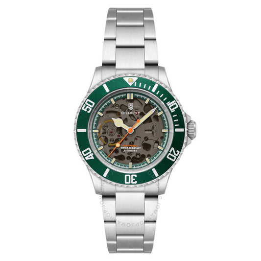 ساعة دوكسوت أتلانتيكا أوتوماتيكية للرجال بمينا أخضر