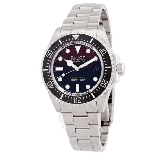 Duxot, Atlantica Deep Dive Automatic Red Dial Men's Watch