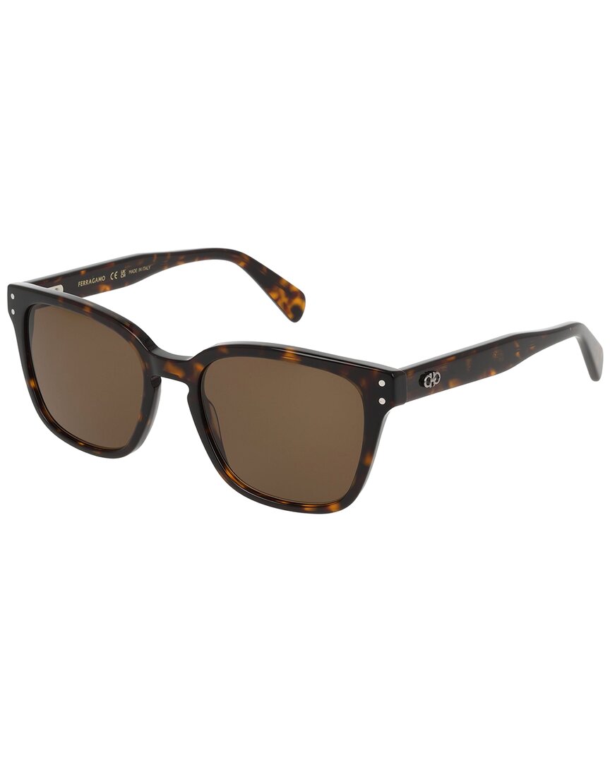 ferragamo men's gancini 55mm sunglasses