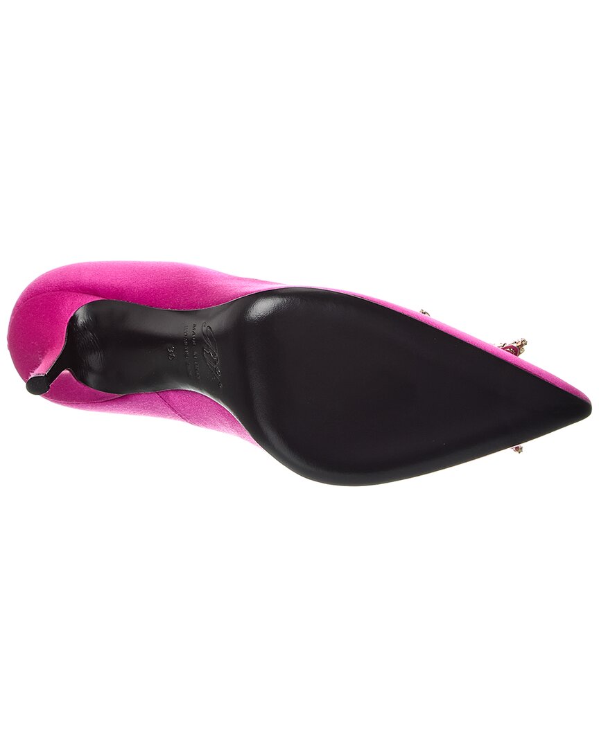 satin pump