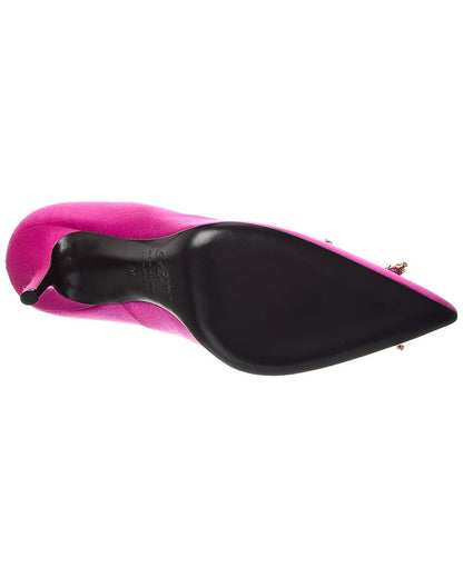 satin pump