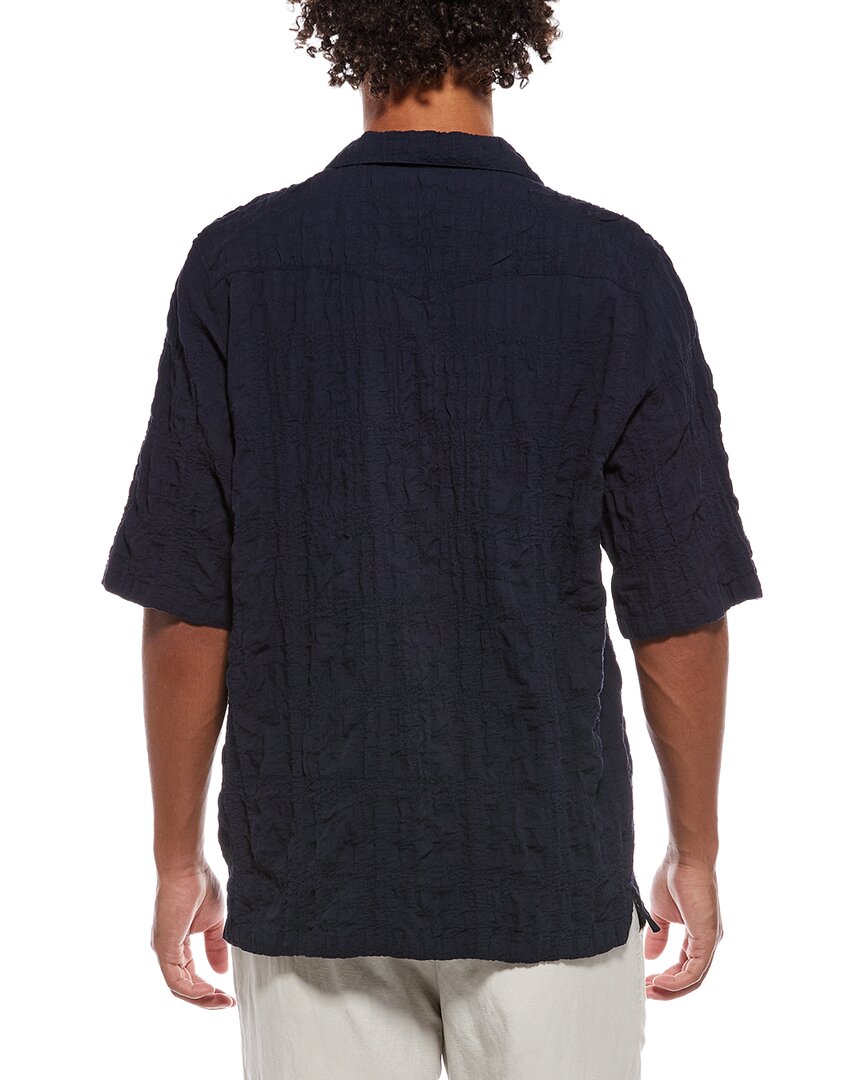 officine generale eren seersucker shirt