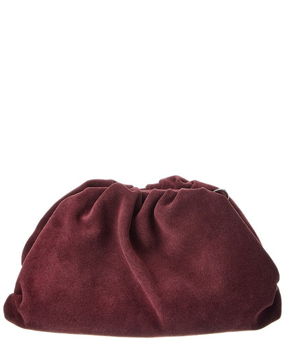 halle leather clutch