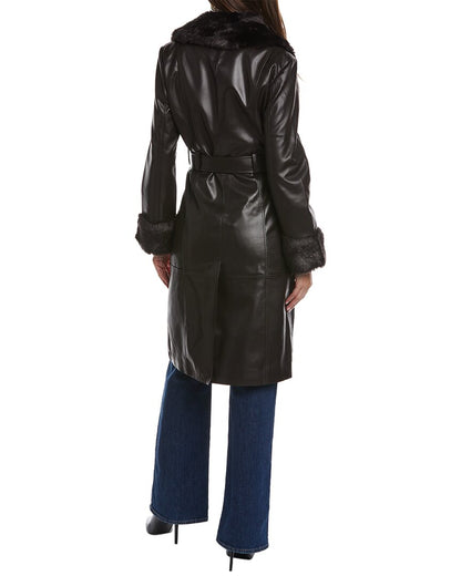 belted trench coat