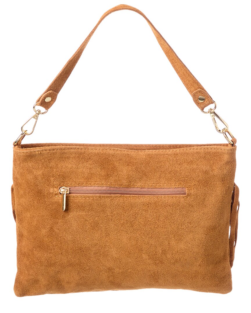 celia27 leather studded shoulder bag