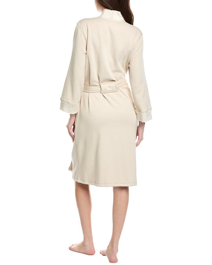 nova brushed knit robe