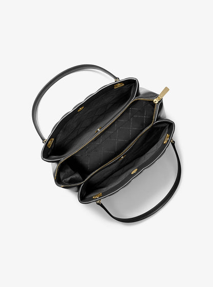 soho medium quilted tote bag