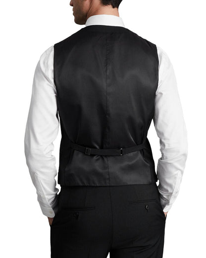 hope travel plain weave wool-blend vest