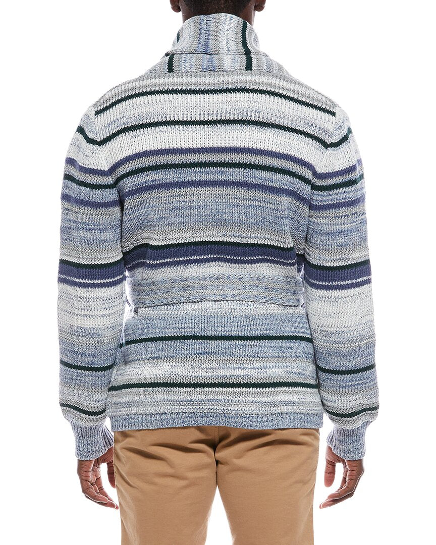 keenan linen & wool-blend cardigan
