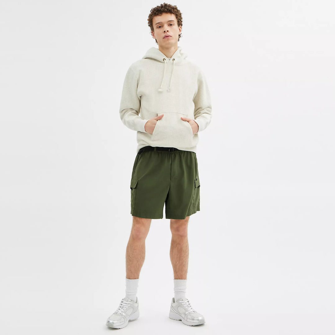 nylon utility short in recycled nylon