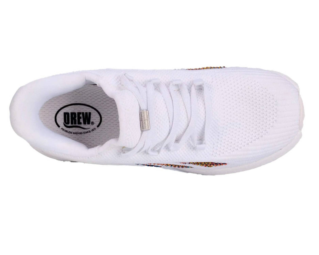 women's halo shoes in white mesh combo