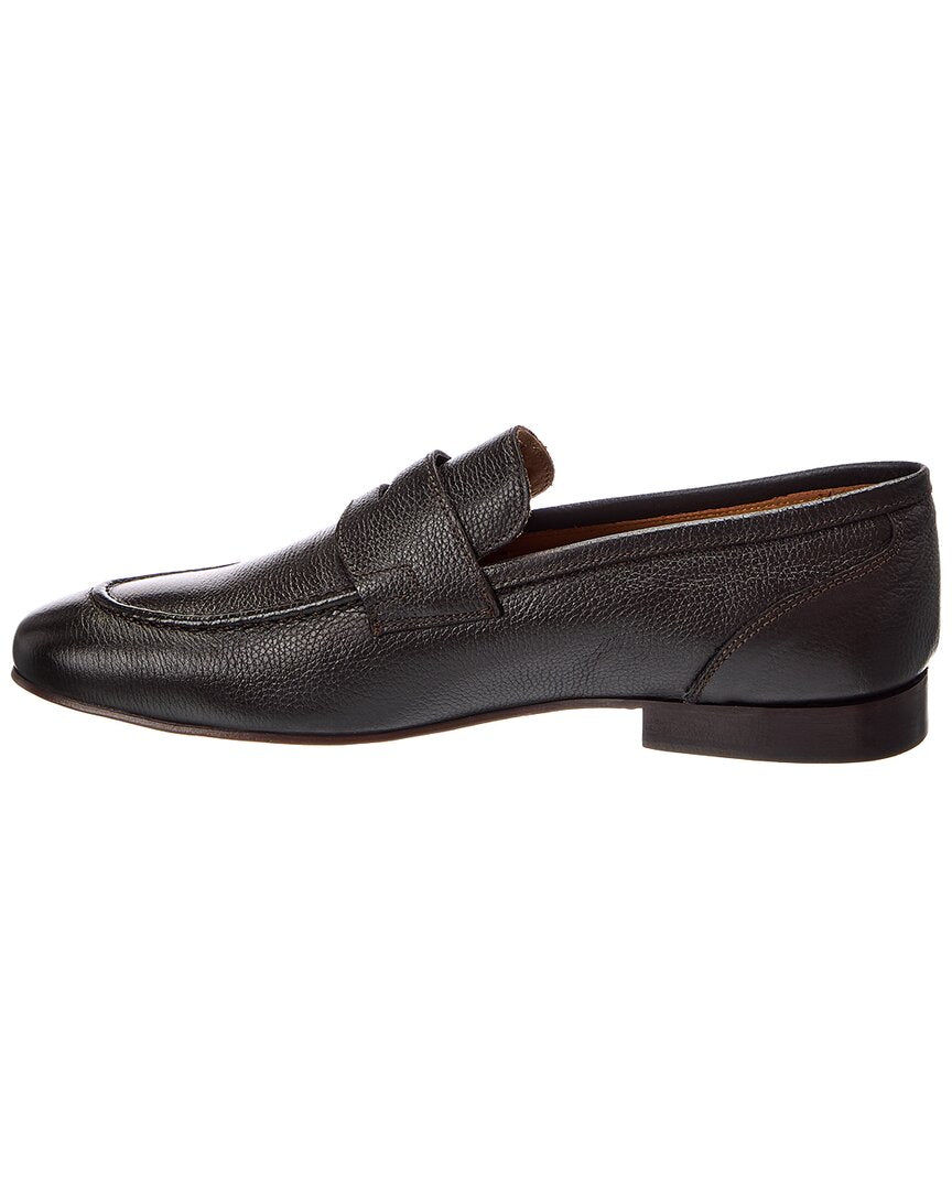 nathan leather loafer