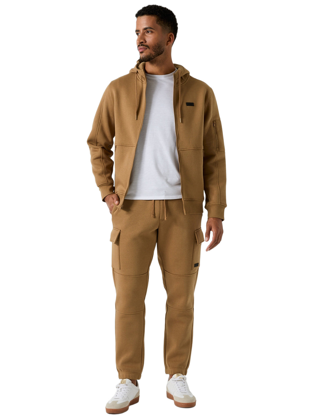 joel full-zip fleece hoodie