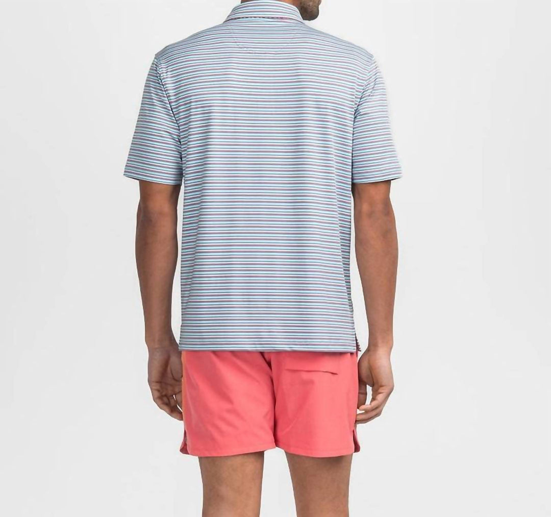 stipe polo in tropsicle