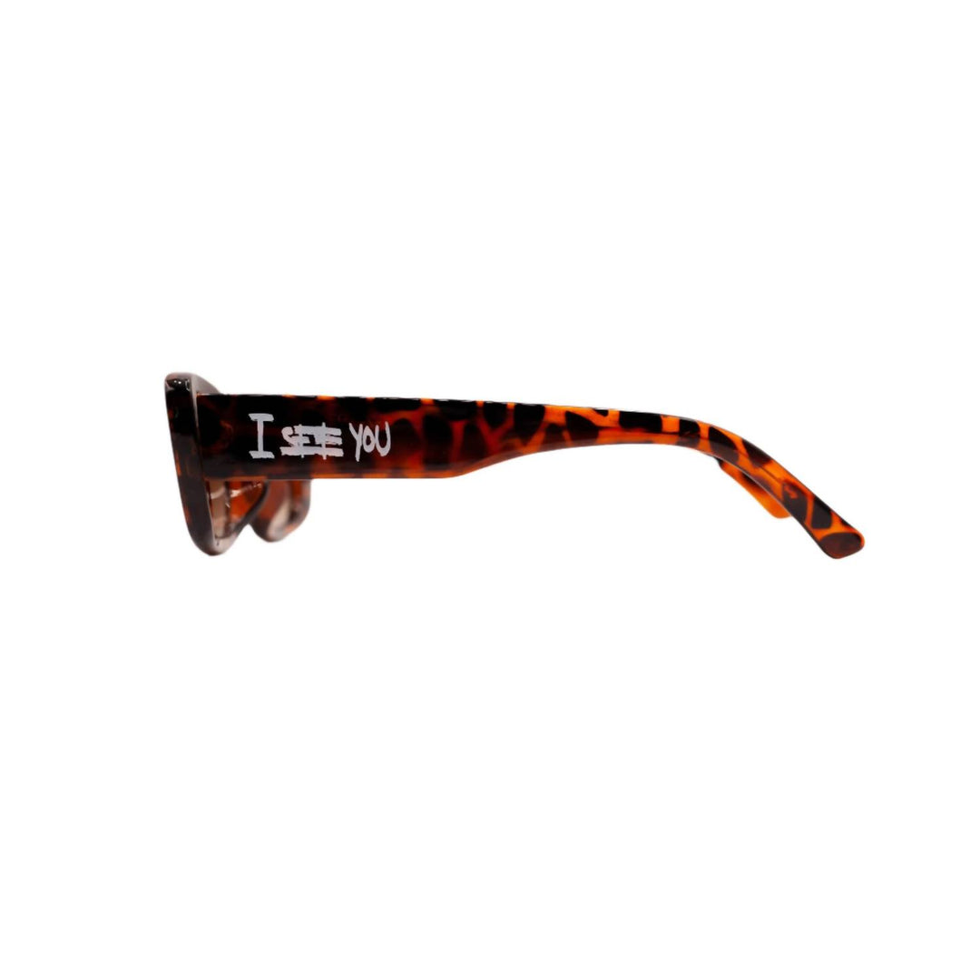 men's i see you sunglasses in whiskey